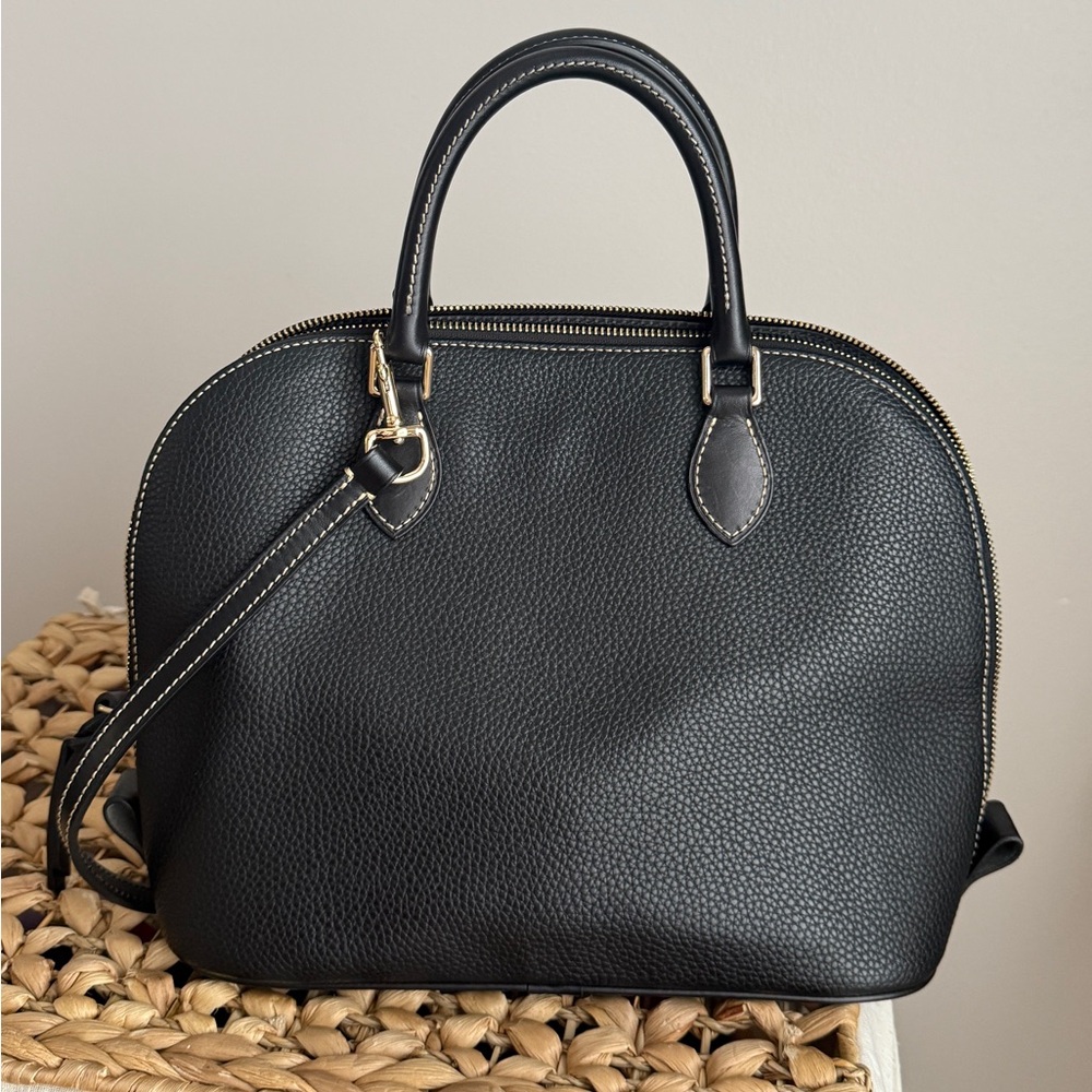 Dooney & Bourke Black Satchel - Picture 6 of 8